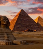 埃及金字塔与狮身人面像景观2080#横屏 