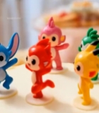  装饰卡通玩偶的生日蛋糕7190#竖屏 	 