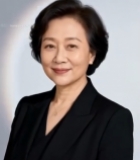  职业女性正装站立微笑画面4178#竖屏 	 