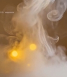  烟雾缭绕灯光朦胧素材4951#竖屏 	 