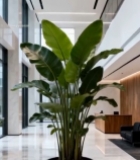  现代办公大厅绿植盆栽2923#竖屏 	 