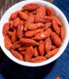  碗装干枸杞特写素材7416#竖屏 	 