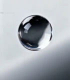  透明水珠特写素材3081#竖屏 	 