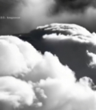  天空云雾缭绕景象2620#竖屏 	 