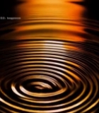  水滴入水形成涟漪素材6292#竖屏 	 