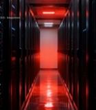  数据中心服务器机房通道2840#竖屏 	 