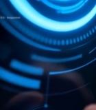  手指点击科技感虚拟按钮(1)585#竖屏 	 