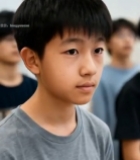  室内青少年群体活动场景3#竖屏 	 