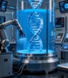  实验室科研场景3553#竖屏 	 