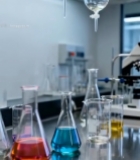  实验室化学实验器具素材7071#竖屏 	 