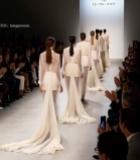  时装秀模特台走秀场景6589#竖屏 	 