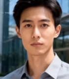  商务男士户外手持文件画面4435#竖屏 	 