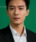  商务男士绿幕前指触发光特效5123#竖屏 	 