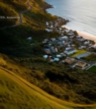  山海相依的自然风光2544#竖屏 	 