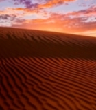  沙漠日落天空美景421#竖屏 	 