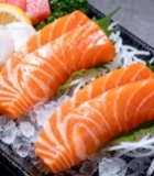  三文鱼等海鲜刺身拼盘1217#竖屏 	 