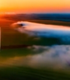  日出时风车林立的自然风光2703#竖屏 	 