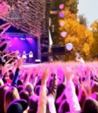  人群伸手互动场景5812#竖屏 	 