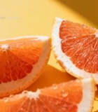  切片西柚微距特写6472#竖屏 	 