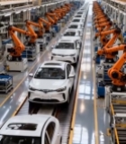  汽车工厂自动化生产线849#竖屏 	 