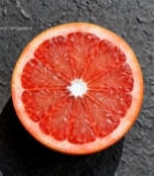  切开的红心柚特写49#竖屏 	 