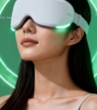  女性佩戴护眼仪5025#竖屏 	 