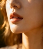  女性闭眼特写素材6283#竖屏 	 