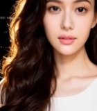  女性特写镜头6160#竖屏 	 