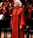  女歌手舞台独唱合唱背景1185#竖屏 	 