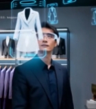  男士店内体验虚拟服装展示4511#竖屏 	 