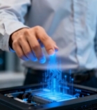  男士操作服务器科技画面2363#竖屏 	 