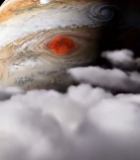  木星太空视角素材2188#竖屏 	 