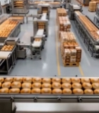  面包工厂自动化生产线3362#竖屏 	 