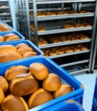  面包工厂成品面包存放场景5888#竖屏 	 