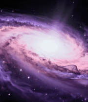 紫色星云星系太空素材1420#横屏 