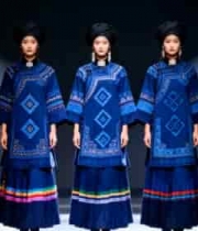  少数民族模特走秀展示民族服饰758#横屏 	 -