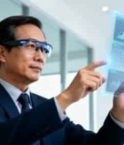  商人客厅与机器人互动素材1670#横屏 	 