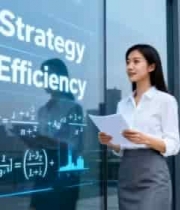  商务女性户外查看文件199#横屏 	 - 