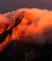  山脉云海日出自然风光2116#横屏 	 -