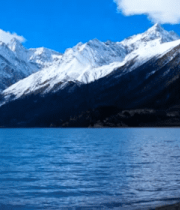 雪山湖泊自然风光素材(1)5476#横屏 