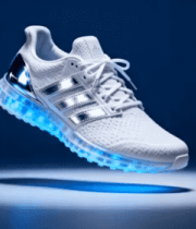 悬浮白色科技感运动鞋素材3805#横屏 