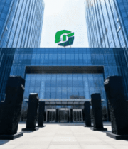 现代玻璃幕墙写字楼外观3138#横屏 