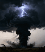 乌云闪电自然风光视频素材2382#横屏 