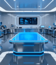 未来科技感实验室场景3755#横屏 