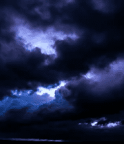 乌云闪电自然风光素材551#横屏 
