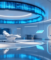 未来科技感医疗室场景1560#横屏 