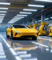  汽车工厂自动化生产线场景1220#横屏 	 