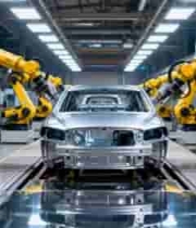  汽车工厂自动化生产线2754#横屏 	 