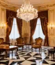  欧式豪华室内客厅家具素材541#横屏 	 