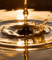 食用油滴落特写素材3862#横屏 